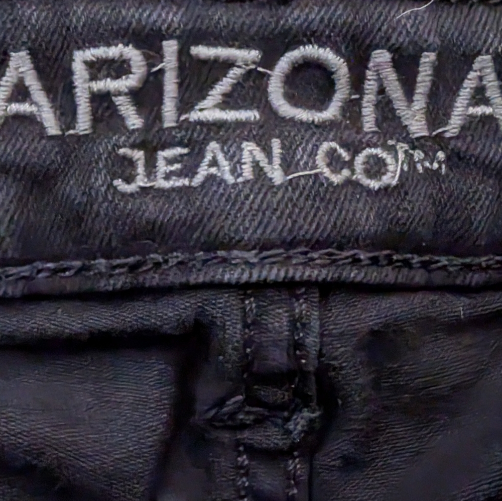 3 For $24 Arizona Jean Company Black Jeggings - Picture 7 of 8